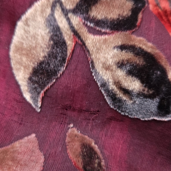 Floral Velvet Shoulder Bag - Picture 6 of 14